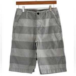 Calvin Klein | Grey cotton flat front shorts